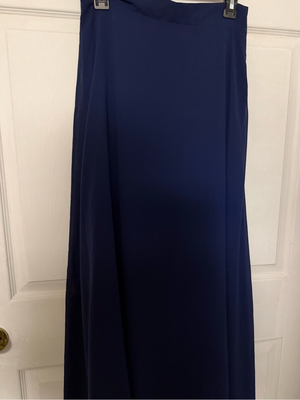 SHEIN Deep Navy A-Line Maxi Skirt